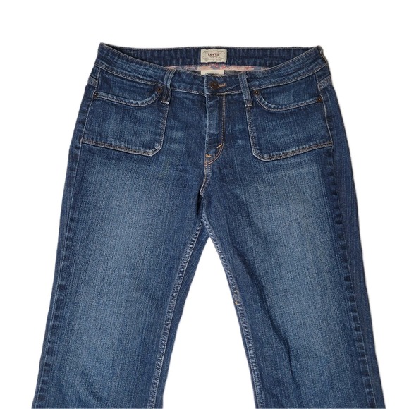 Levi's Womens 545 Low Boot Cut Jeans Size 10 Medium - 0908 - Picture 3 of 8